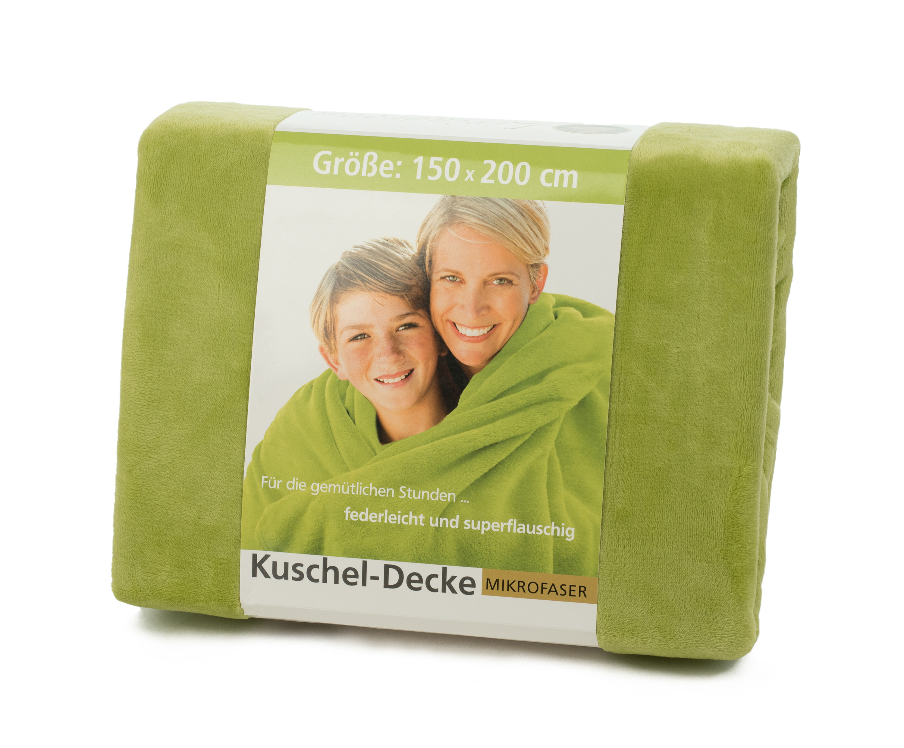 Kuscheldecken Premium grün