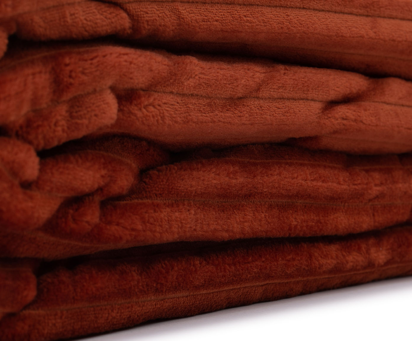 Blankets Cord Optik 150x200 cinnamon