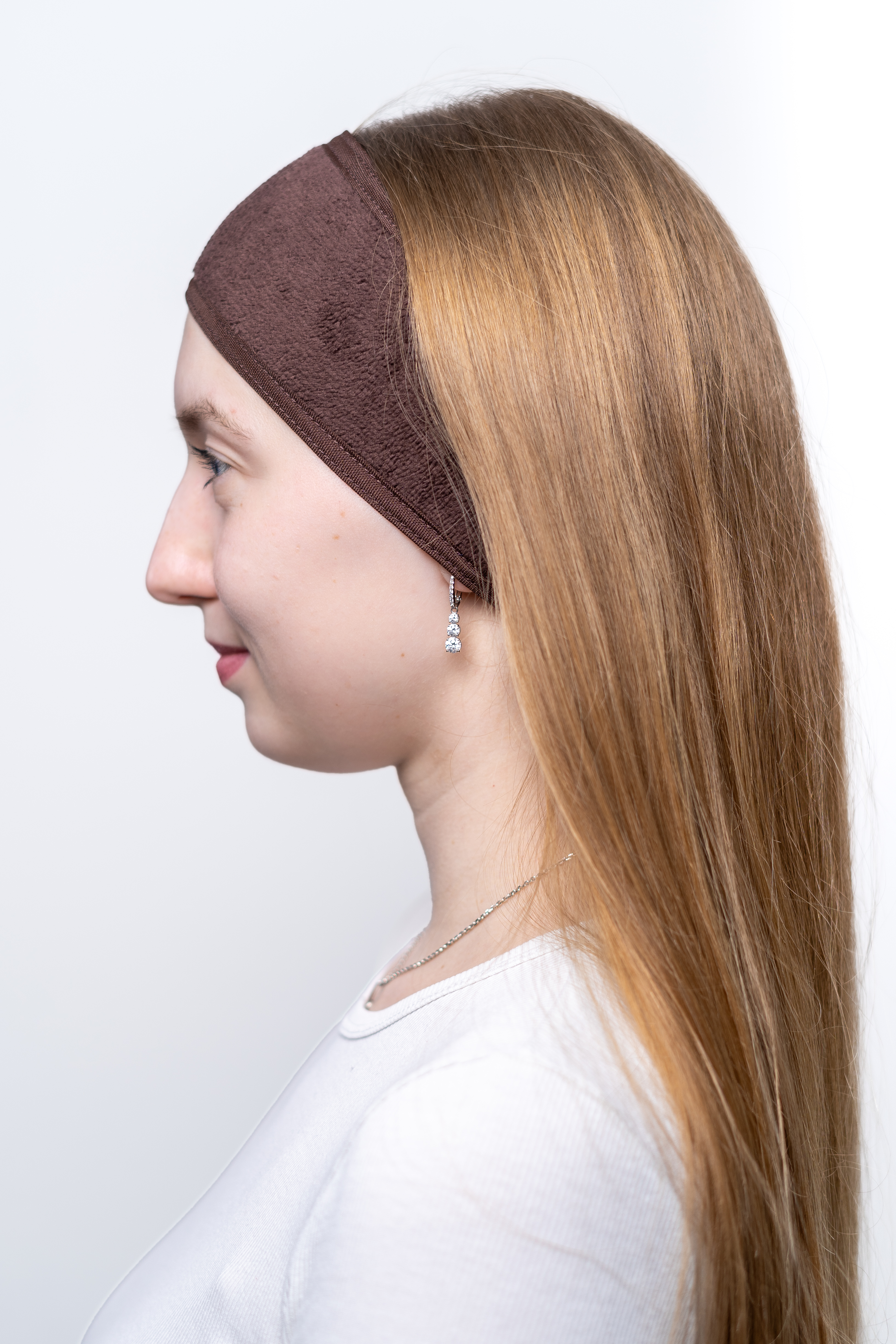 Cosmetic Headband 7x73 brown