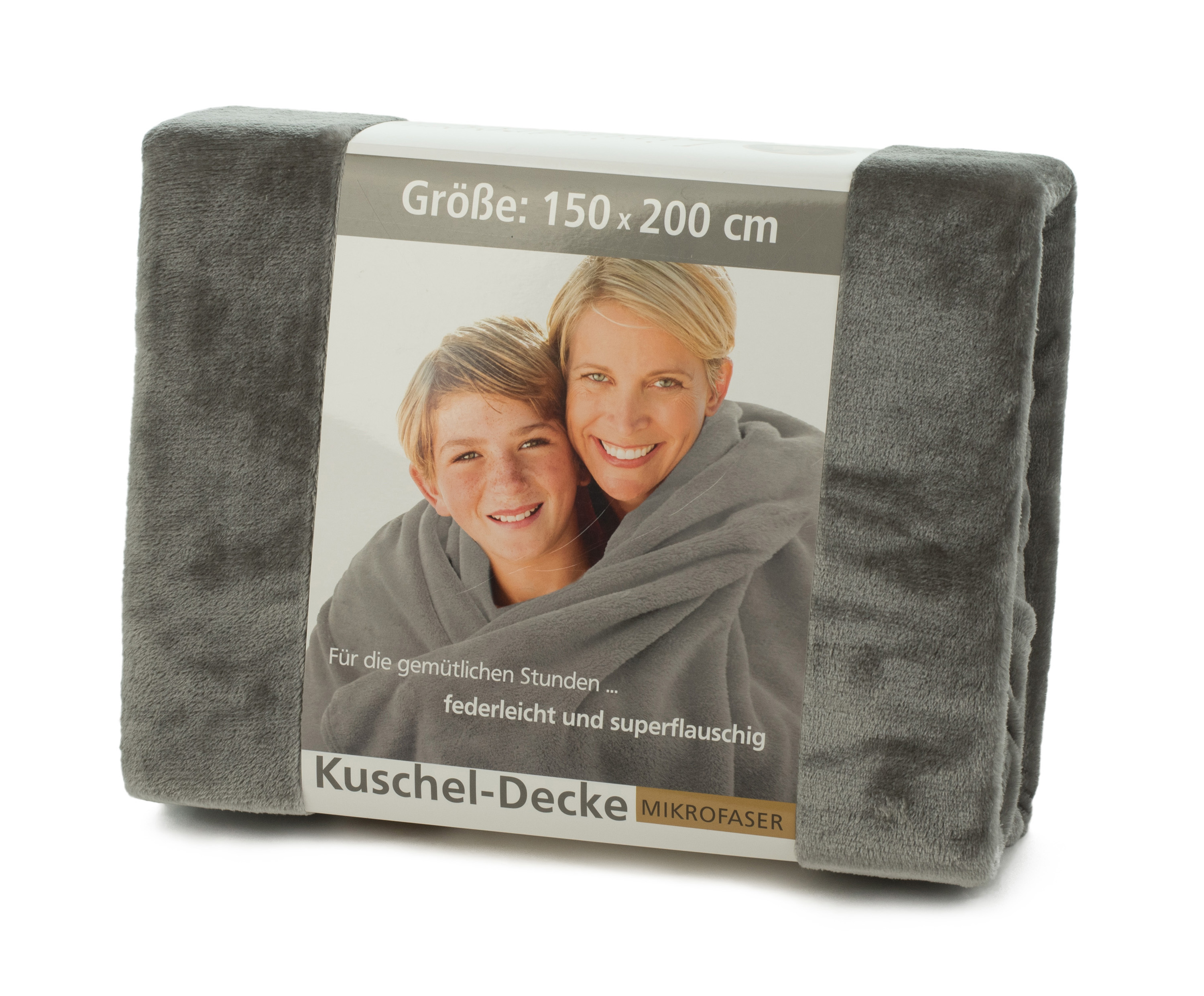 Blankets Premium silver grey