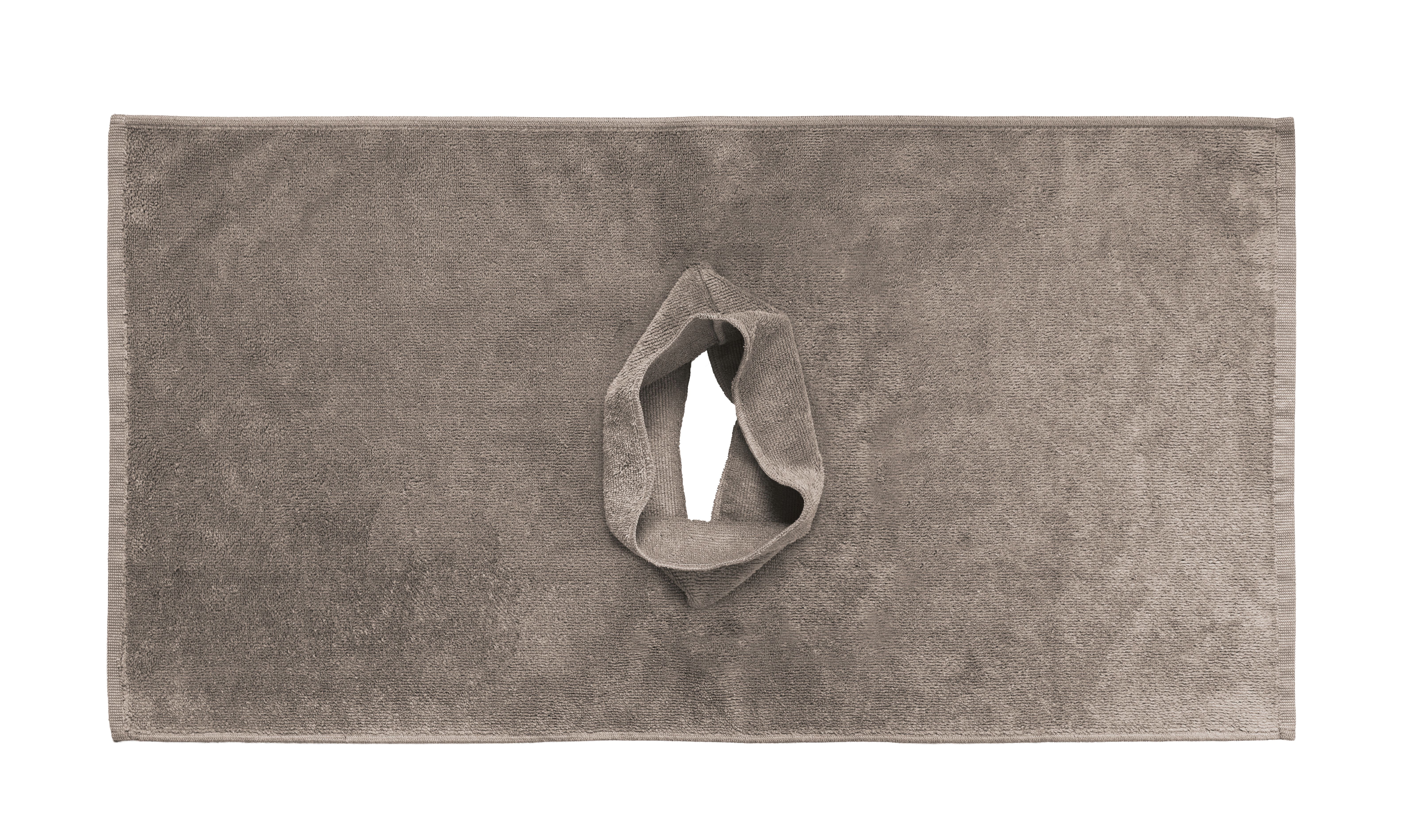 Profi-Handtuch mit Nasenöffnung 50x100 taupe
